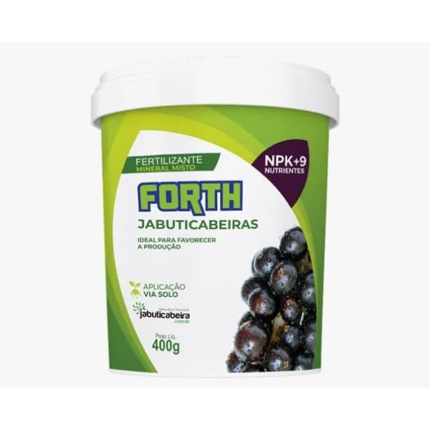 Forth Jardim Jabuticabeiras Npk Forth 400g Farelado