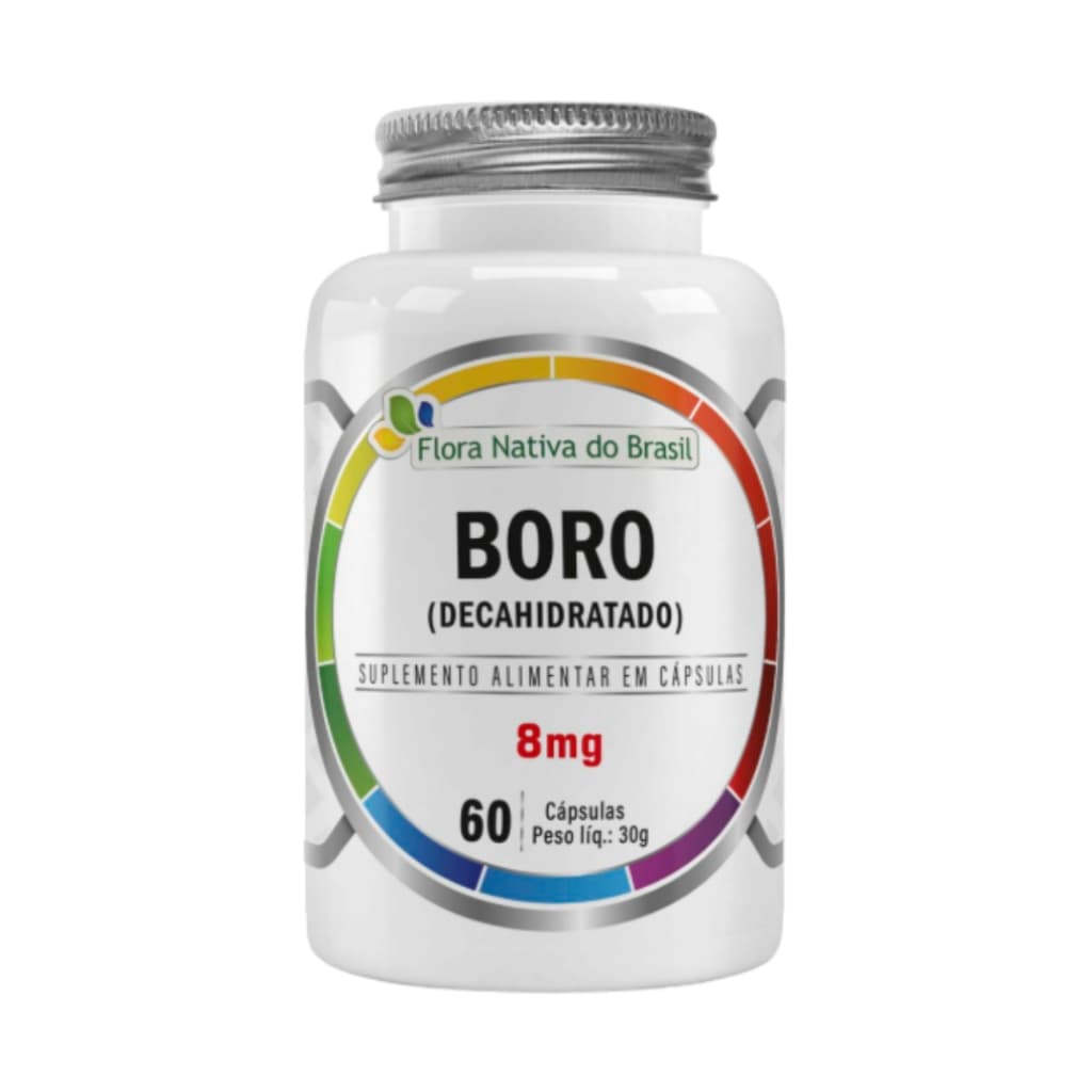 BORO DECAHIDRATADO FLORA NATIVA 60CAPS