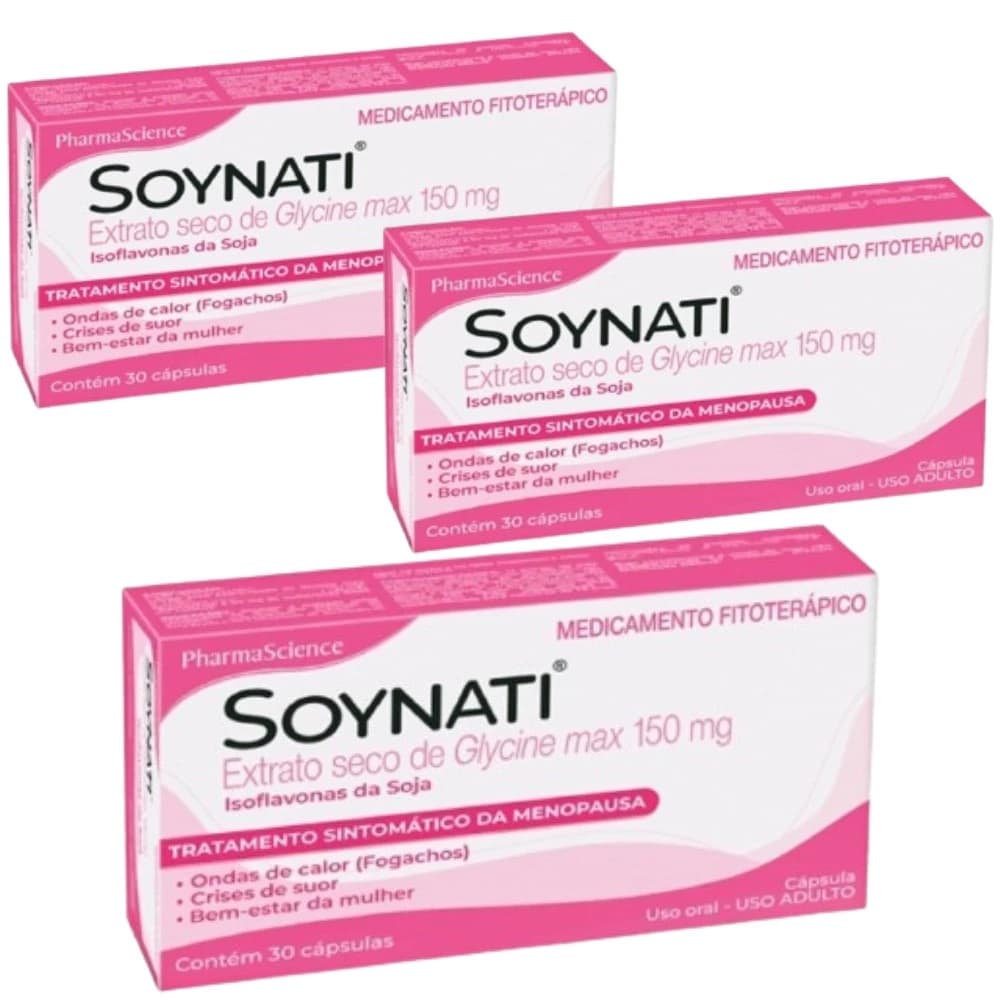 Soynati Isoflavonas De Soja Menopausa PharmaScience