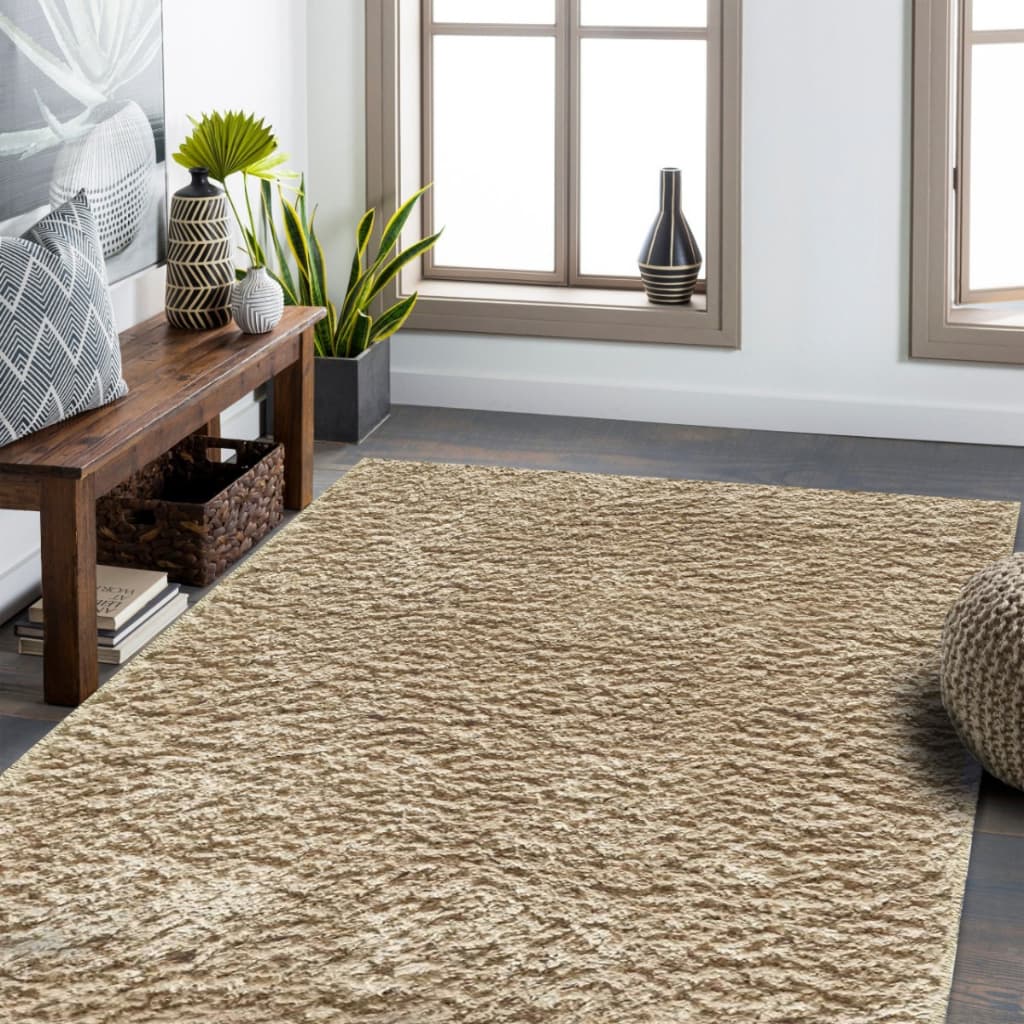 Tapete Decorativo Luxuoso Para Sala Moderno 200x150 Pelo Baixo Antiderrapante