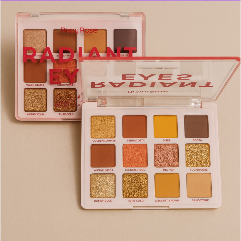Paleta de Sombras Radiant Eyes RUBY ROSE