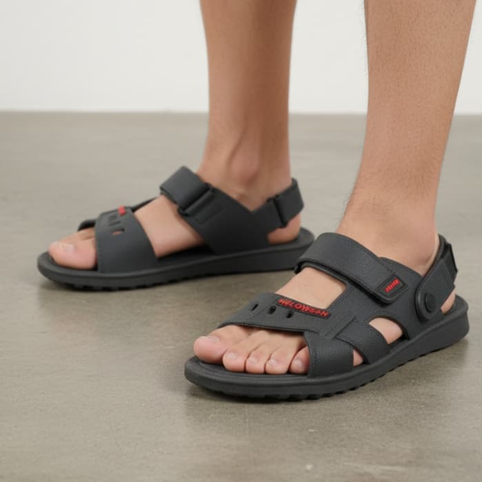Helowsan, Sandália Franciscana Masculina Adulta Juvenil
