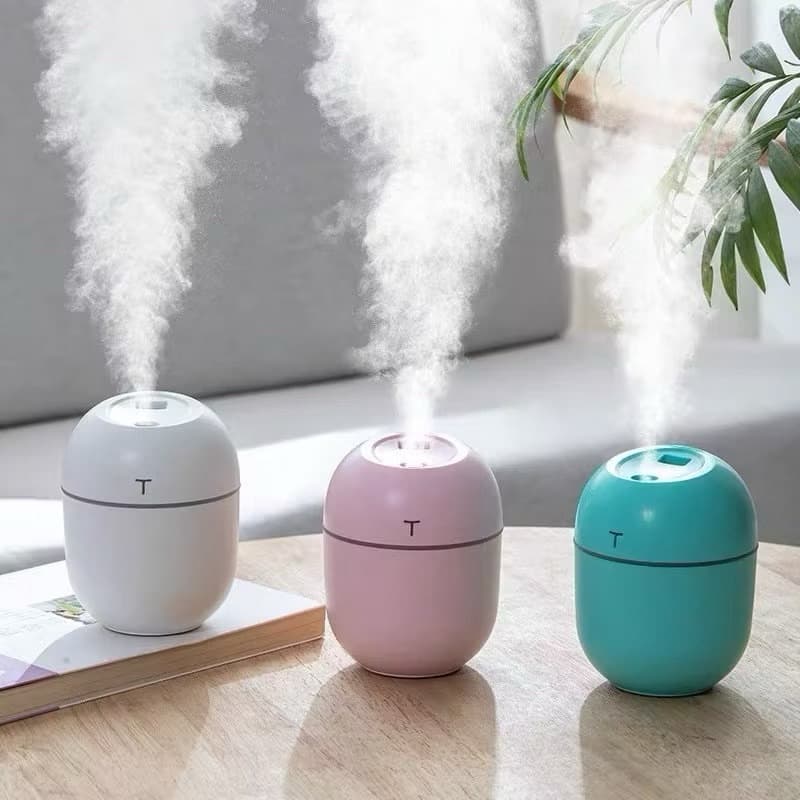 Mini Umidificador Difusor Aromatizador Egg Portátil Usb Led Aromatizador De Ambiente Purificador De Ar Casa Escritório