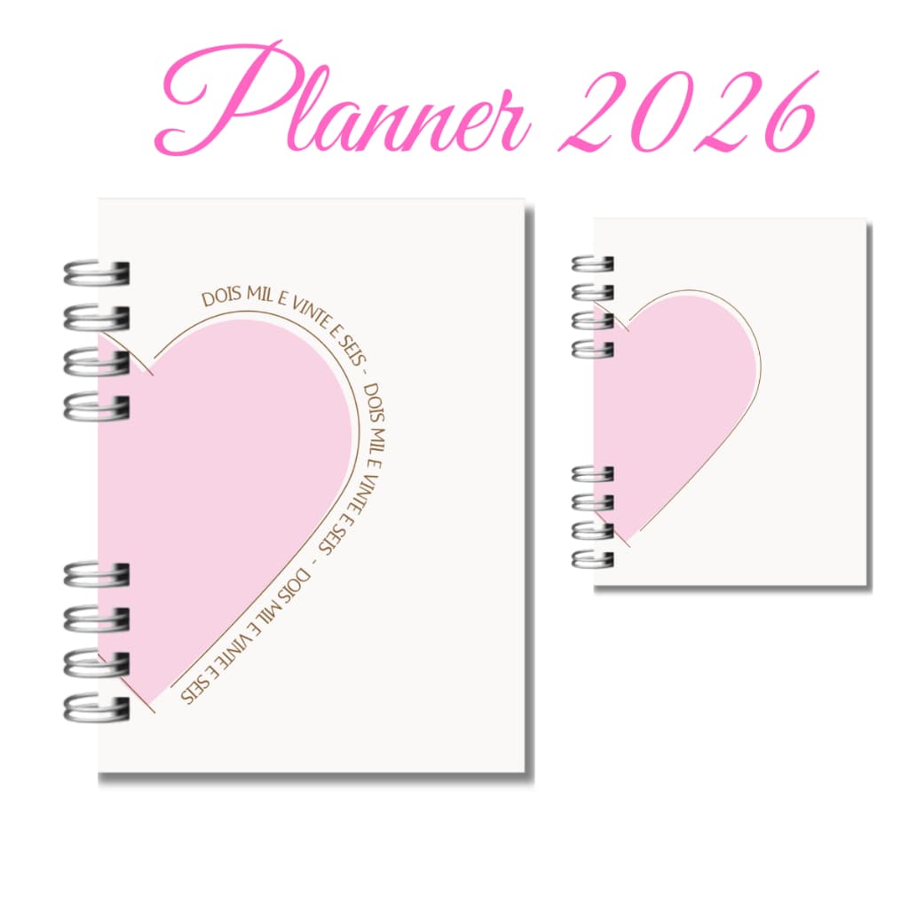 Agenda Planner Semanal Plus 2026 envio rapido