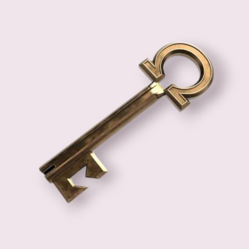 Chave Ômega Locke & Key Série Colecionável Geek Nerd