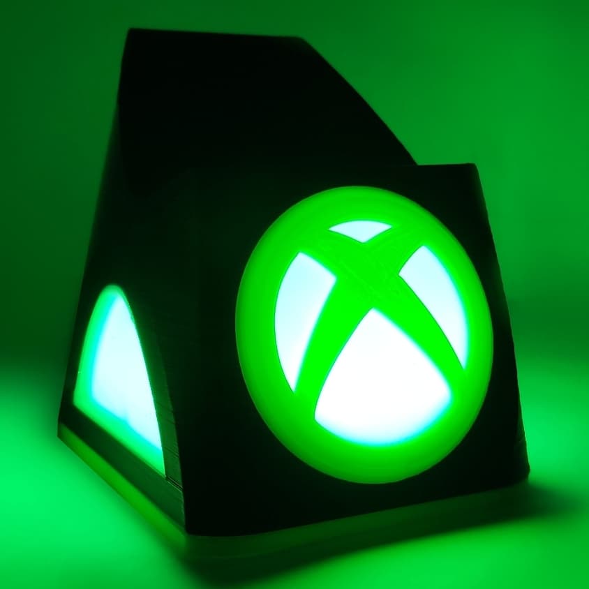 Suporte Xbox One X S Com LED - Stand Base Display Iluminado