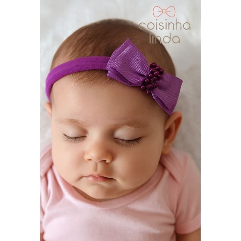 FaixaDeCabeloBebe  Tiara Diadema LaçoLuxo