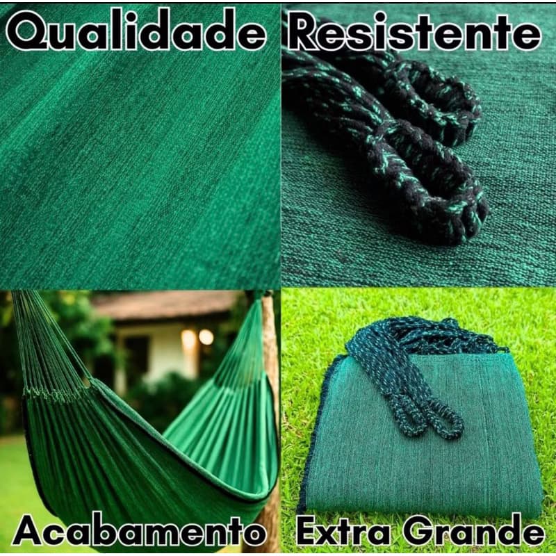Rede De Dormir Descanso Style 4m 100% Algodão