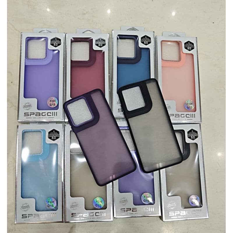 Capa space Aclínico fosca para motorola G75 G85 G55 G35 G15 G05