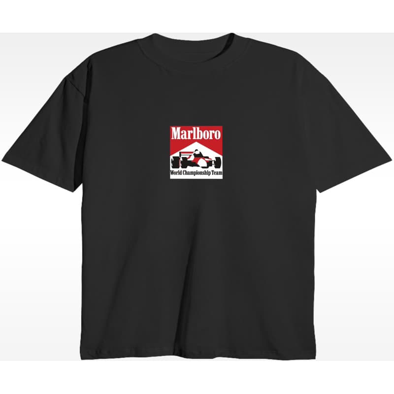 Camiseta Oversized Streetwear MALBORO F1