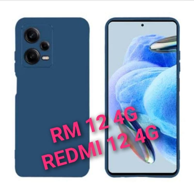 REDMI 12 4G / Capa Capinha Aveludada Premium Para seu Celular Redmi 12 4G ,RM 12 4G