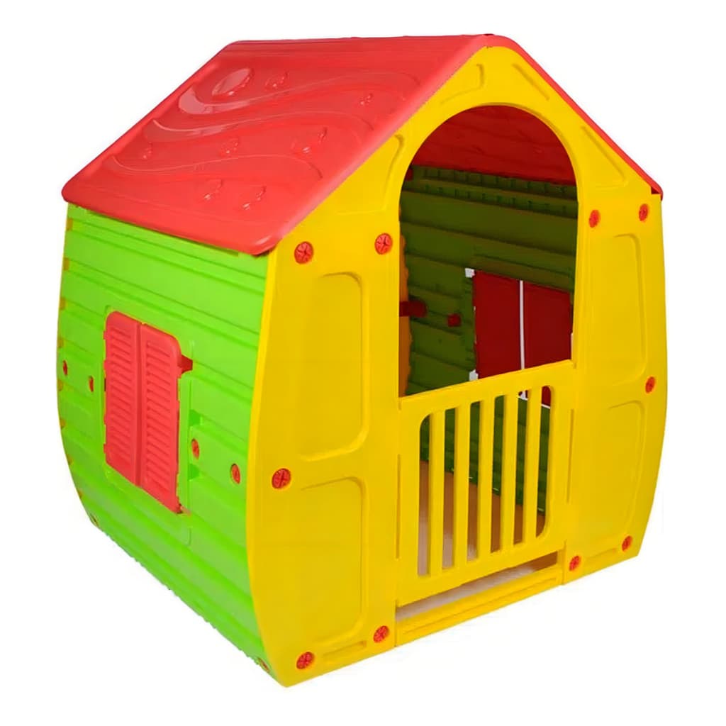 Casinha De Brinquedo Infantil Magical Color Belfix Com Janela