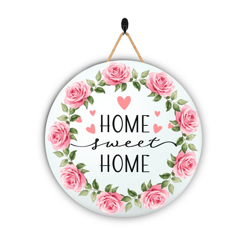 Enfeite Porta Entrada Em Mdf Casa Decoração Bem Vindo