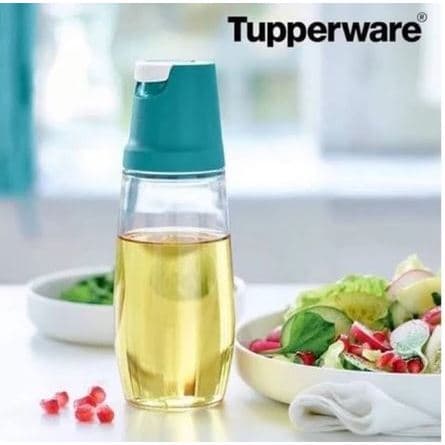 Dispenser Allegra 340 ml Policarbonato Porta Azeite Vinagre Importado Tupperware®
