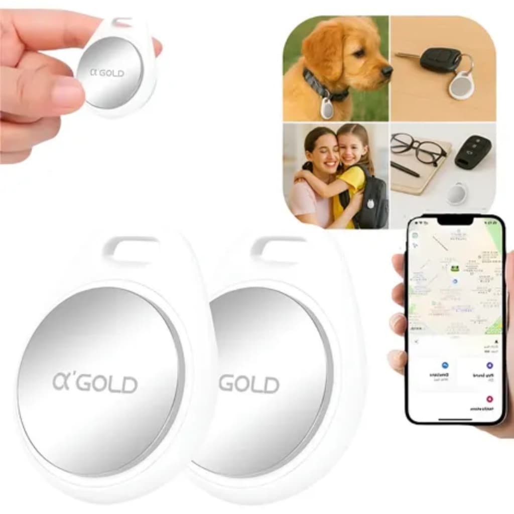 Smart Tag Rastreador GPS Localizador Air Tag Inteligente (Apple Find My)  A'GOLD