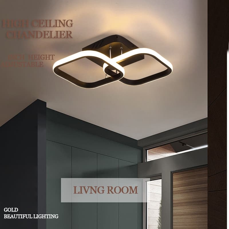 110V/220V Luminária De Teto Led Decoração Minimalista Moderno Pendente Lustre Plafon para Sala Quarto Ceiling Light