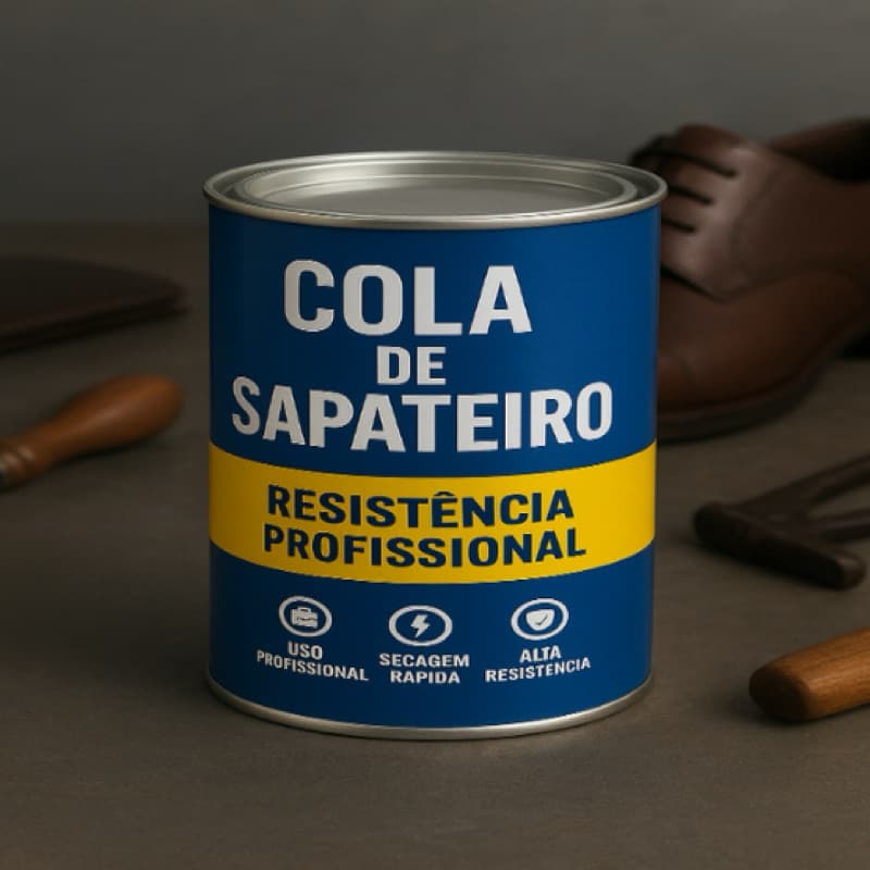 Adesivo Cola de Sapateiro Profissional Permanente