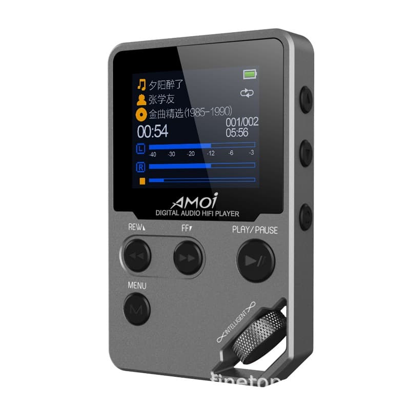 HIFI Amoi -C5mp3 Player Walkman com tela HIFI Music Student Esportes de alta qualidade mp4