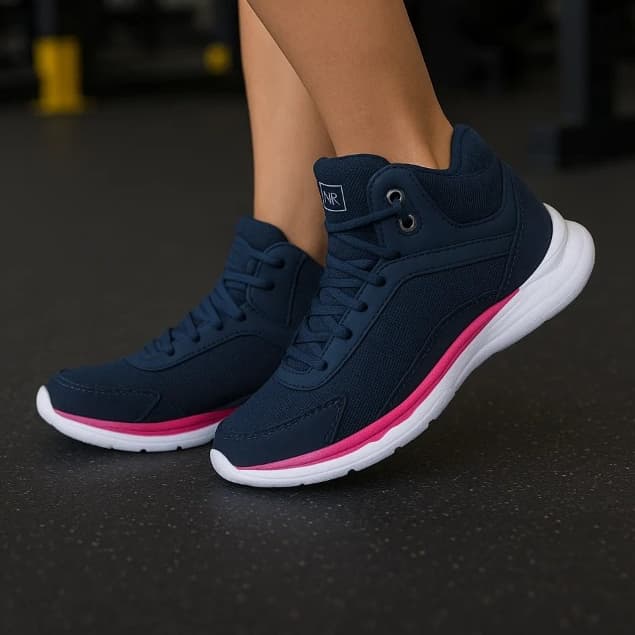 Bota Feminina Leve Confortável Caminhada Corrida 34 ao 39 Treinos Academia Fitness Promoção