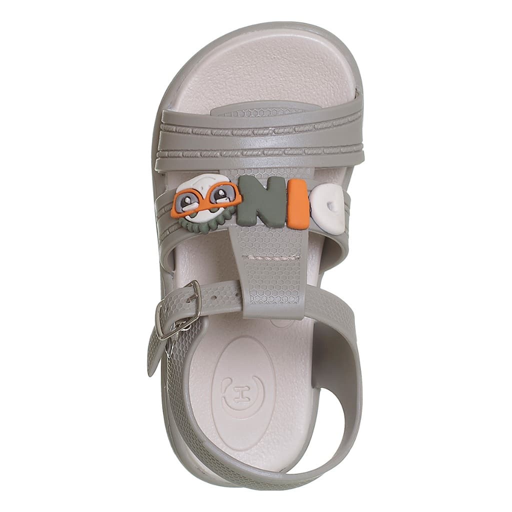 Sandalia de Borracha Infantil Menino Dinossauro Valente Calçados Areia