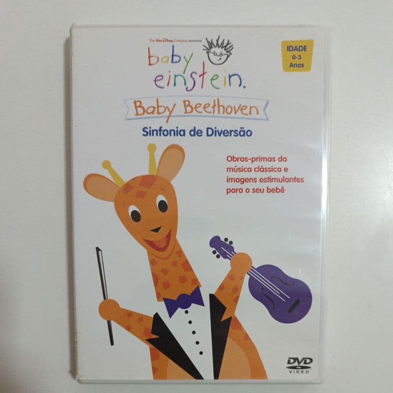 Dvd Baby Einstein Baby Beethoven Sinfonia de Diversão