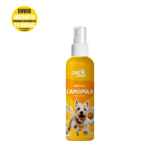 🌼 Perfume Pet Clean Camomila 60 ml – Para Cães e Gatos