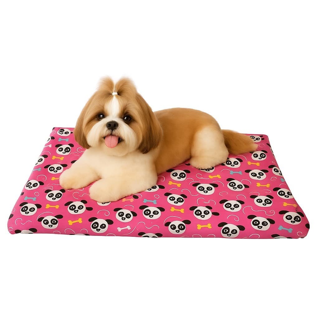 Colchonete Estampas Pet P/ Cães e Gatos Caminha de Inverno 70x50 - Base em Lona Impermeável