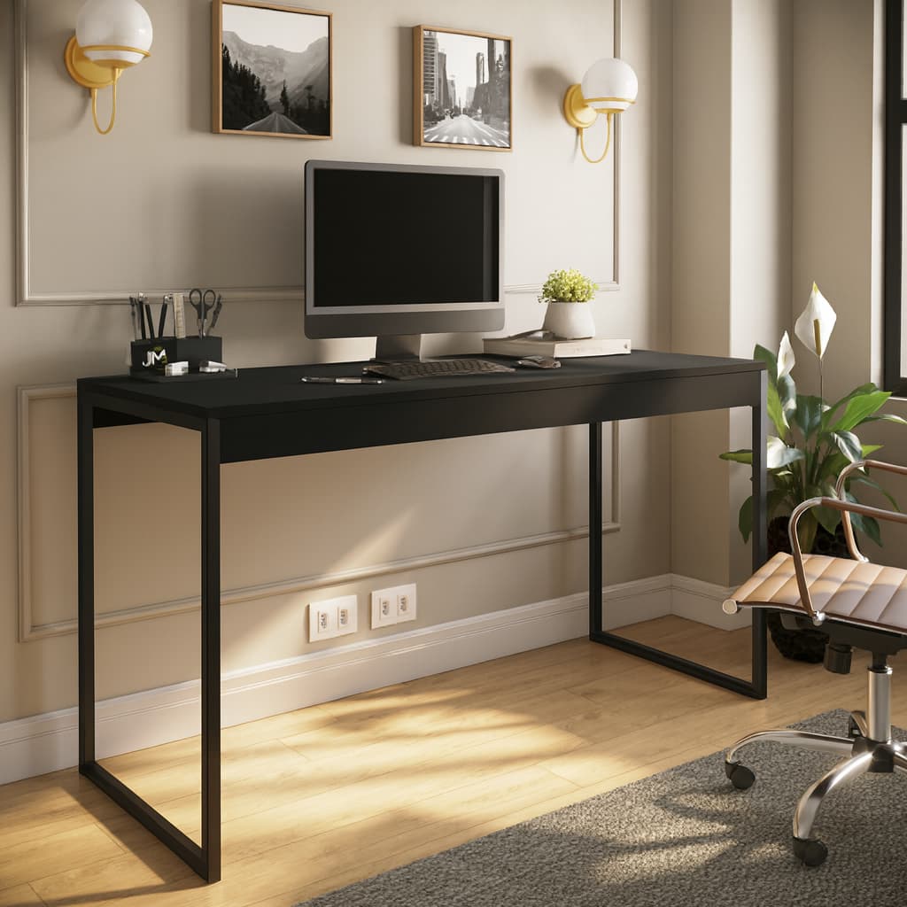 Mesa Para Notebook Escritório Quarto Home Office 90cm MDP - JM3 Móveis