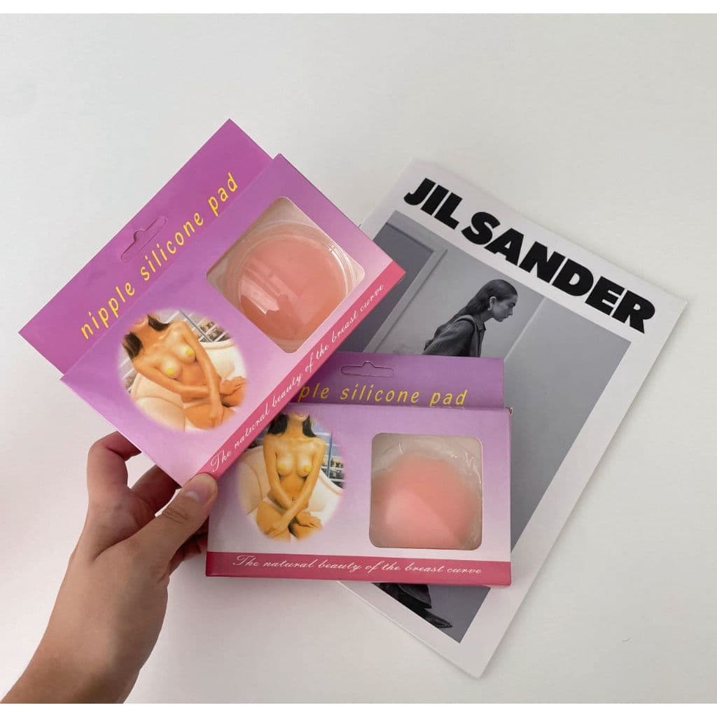 Kit 1-5 pares Protetor Tapa Mamilos Seios Peito Sutiã Silicone Adesivo Reutilizável Discreto