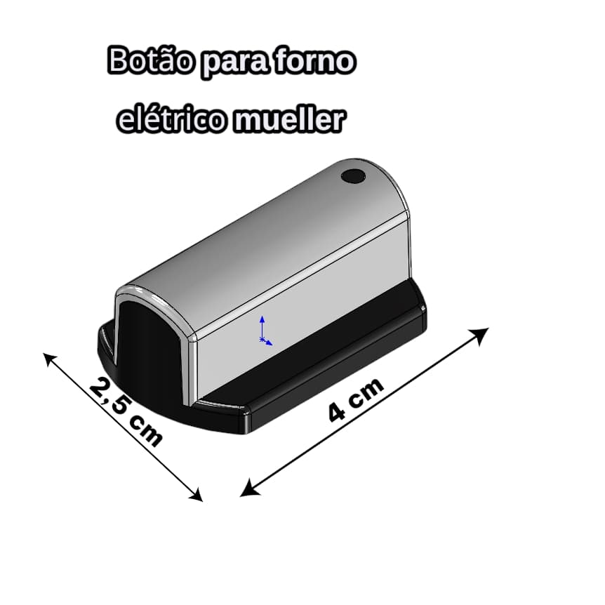 MUELLER CONJUNTO BOTAO FORNO ELETRICO SAPORE Ref.: 101055163