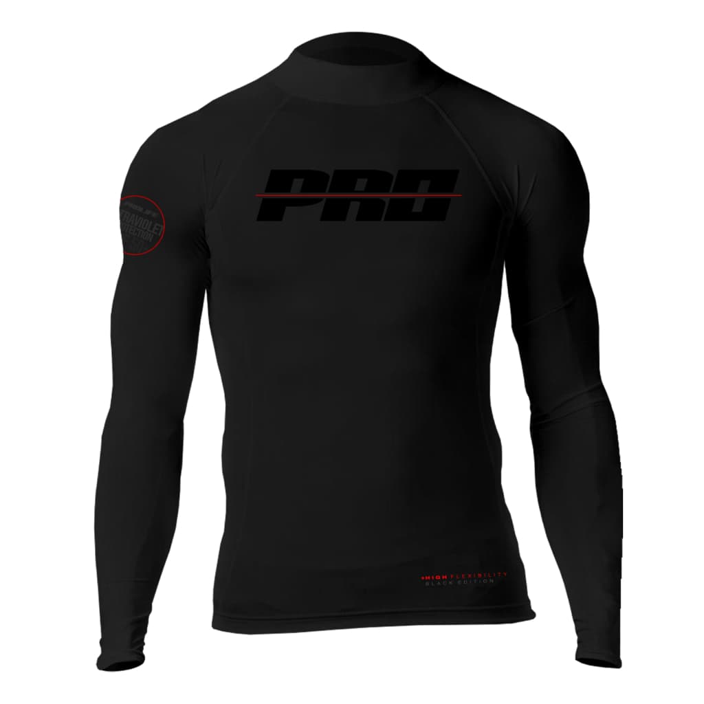 Camisa Lycra 703L Black Edition Prolife Original Esportiva Edição Limitada Rashguard Proteção UV 50+