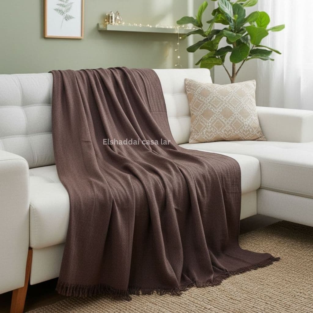 2 Manta Para Sofá Decorativa Grande 2.10M x 1.20M Tipo Capa Moderna Protetora Elegante Varias Cores