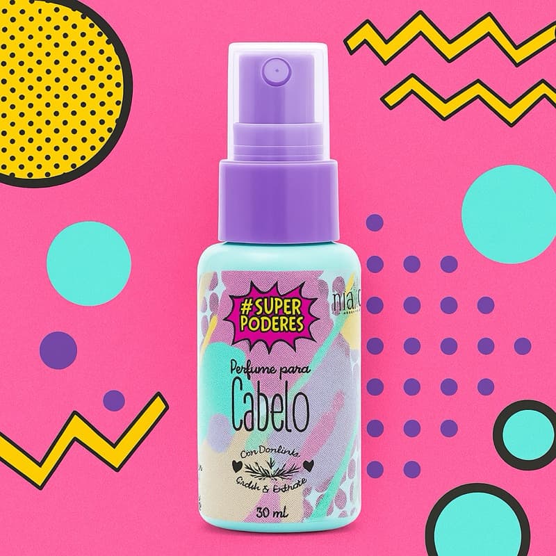 Perfume Capilar com Brilho Proteção e Antifrizz SuperPoderes
