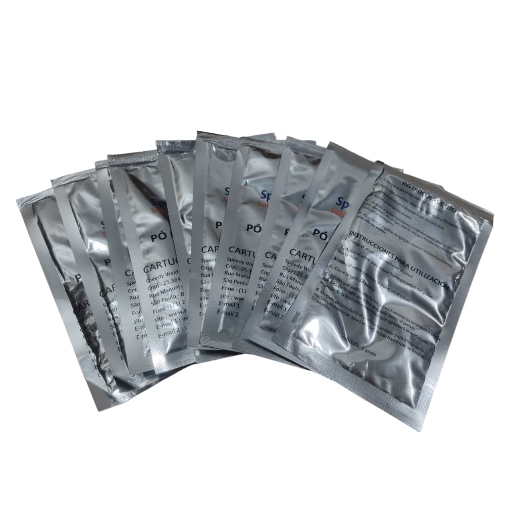 CARTUCHOS PARA SOLDAS EXOTÉRMICA 10 UNID 115 GRAMAS