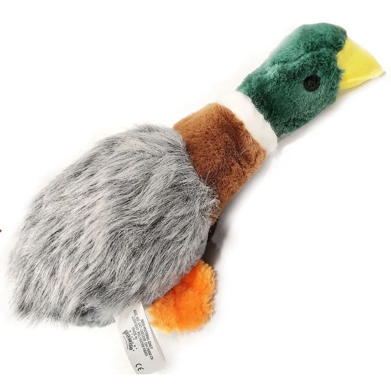 Brinquedo Pelúcia Para Cachorro Pet Pato Resistente Pawise