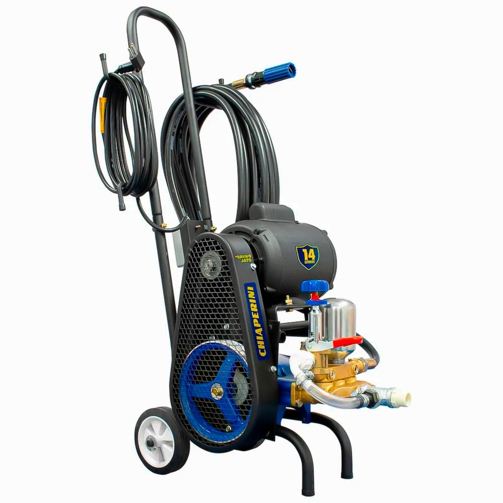 Lavadora Lava Jato de Alta Pressão LJ 14L 1HP 127V Mangueira 10m 3/8"