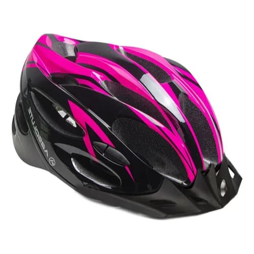Capacete De Ciclismo Nero M preto/rosa e lilas Absolute