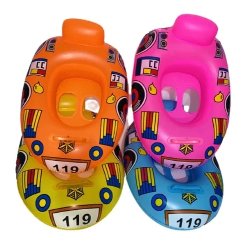 Boia Bote Inflável Com Fralda Para Piscina Infantil Bebê Criança