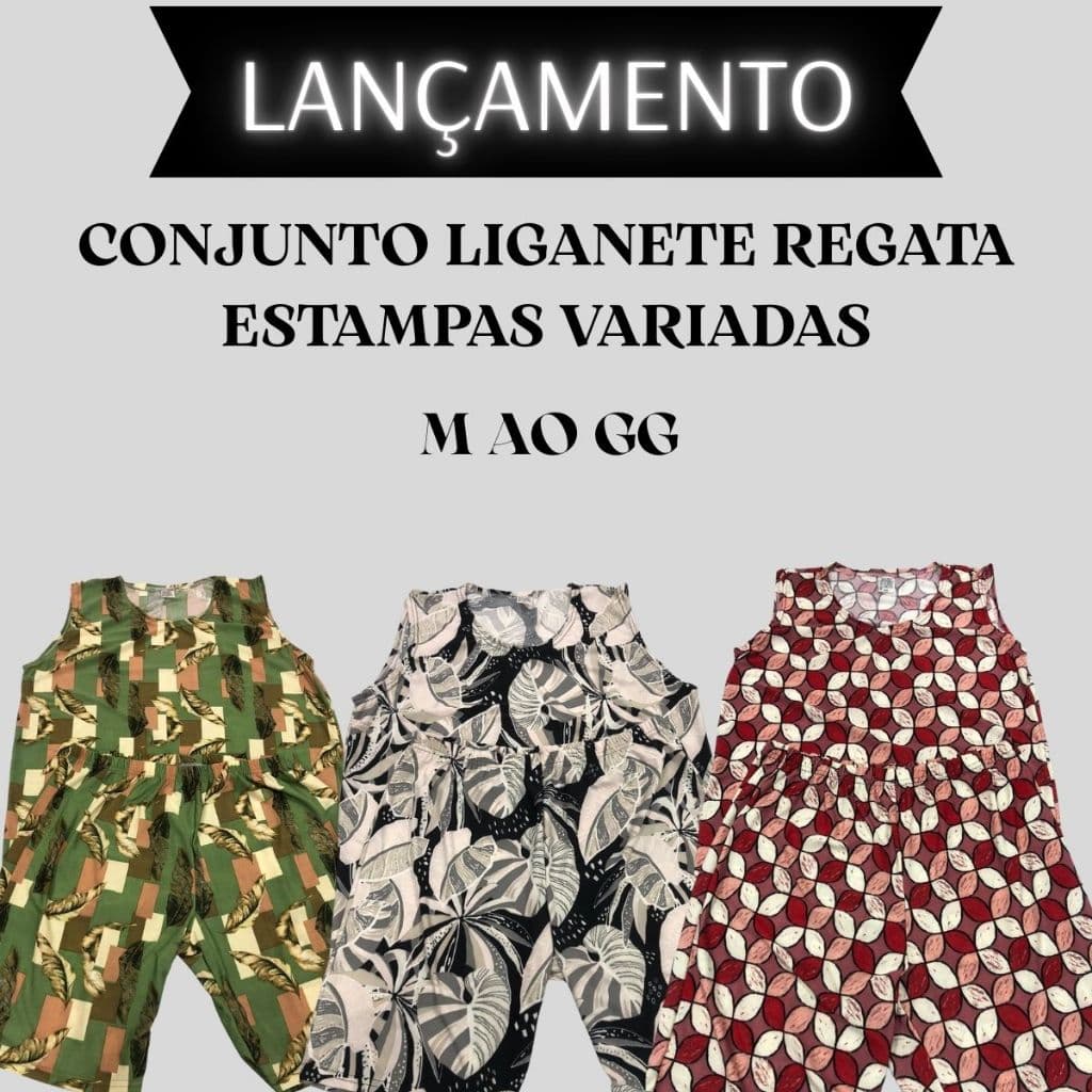 Conjunto Senhora em Liganete Regata – Toque Macio e Delicado