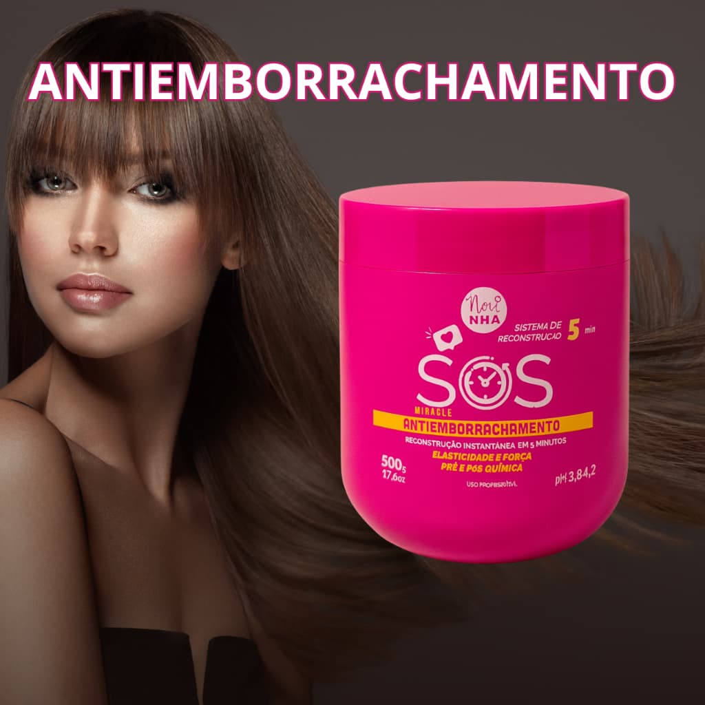 Reconstrutor Capilar SOS Antiemborrachante 500ml