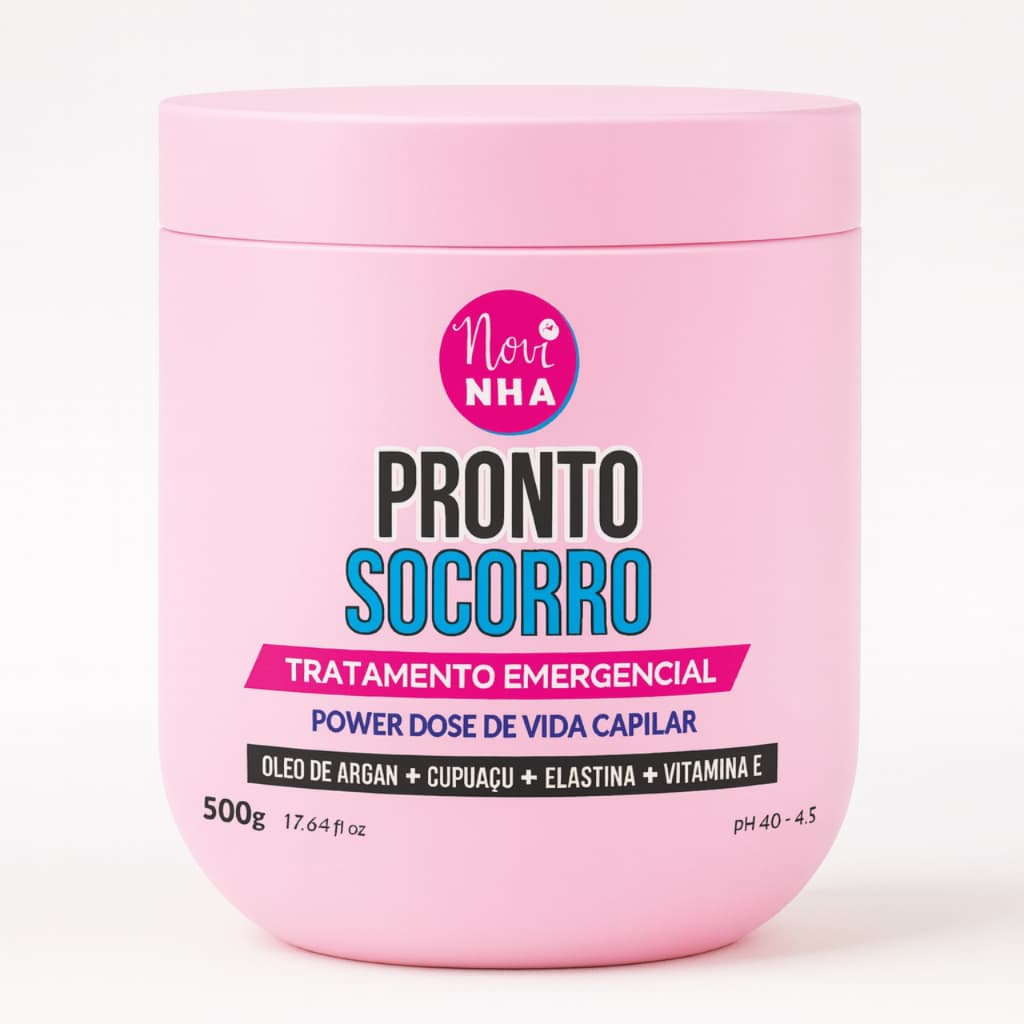 Pronto Socorro Capilar Hidratação Profissional Home Care 500Grs