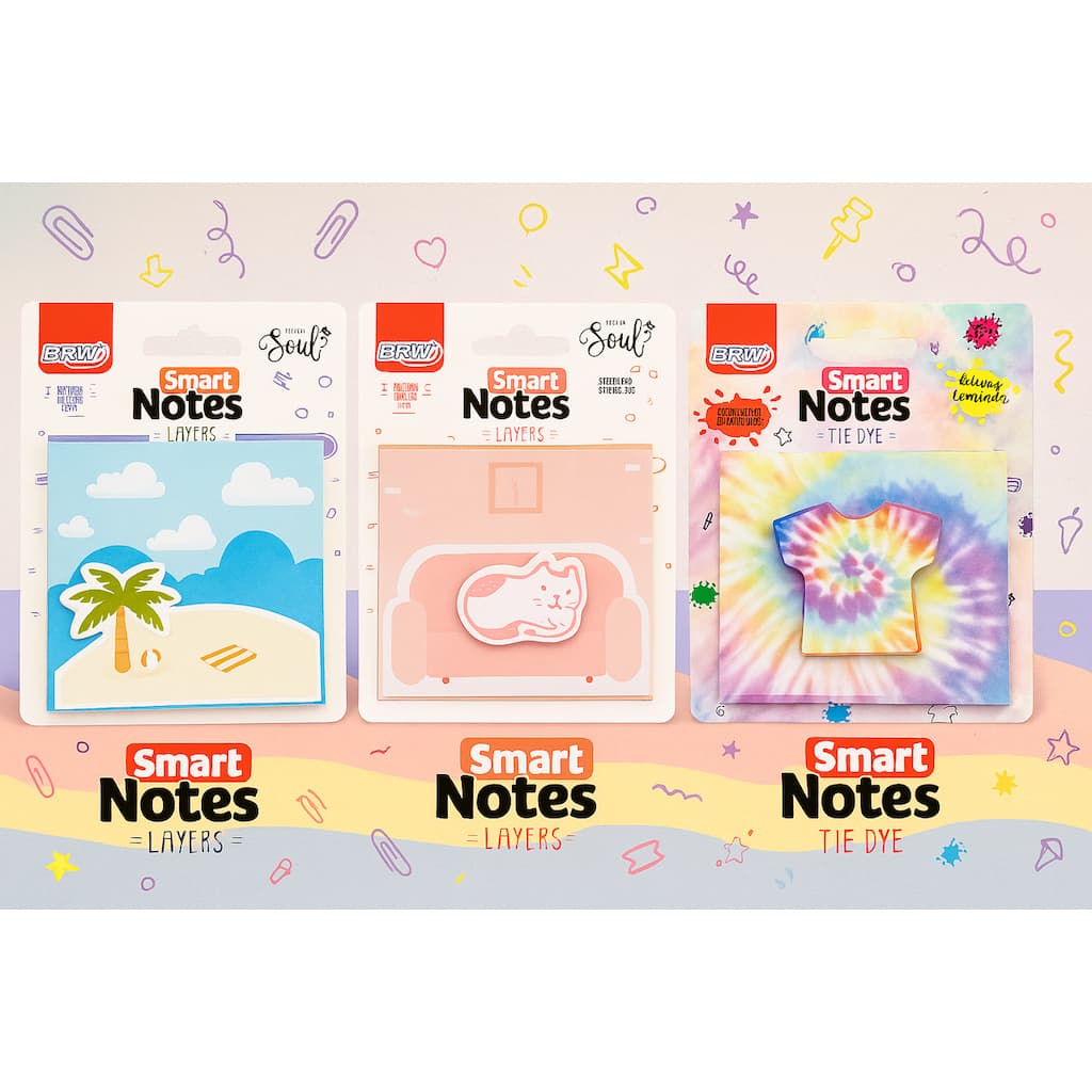 BLOCO SMART NOTES LAYERS - 20FLS