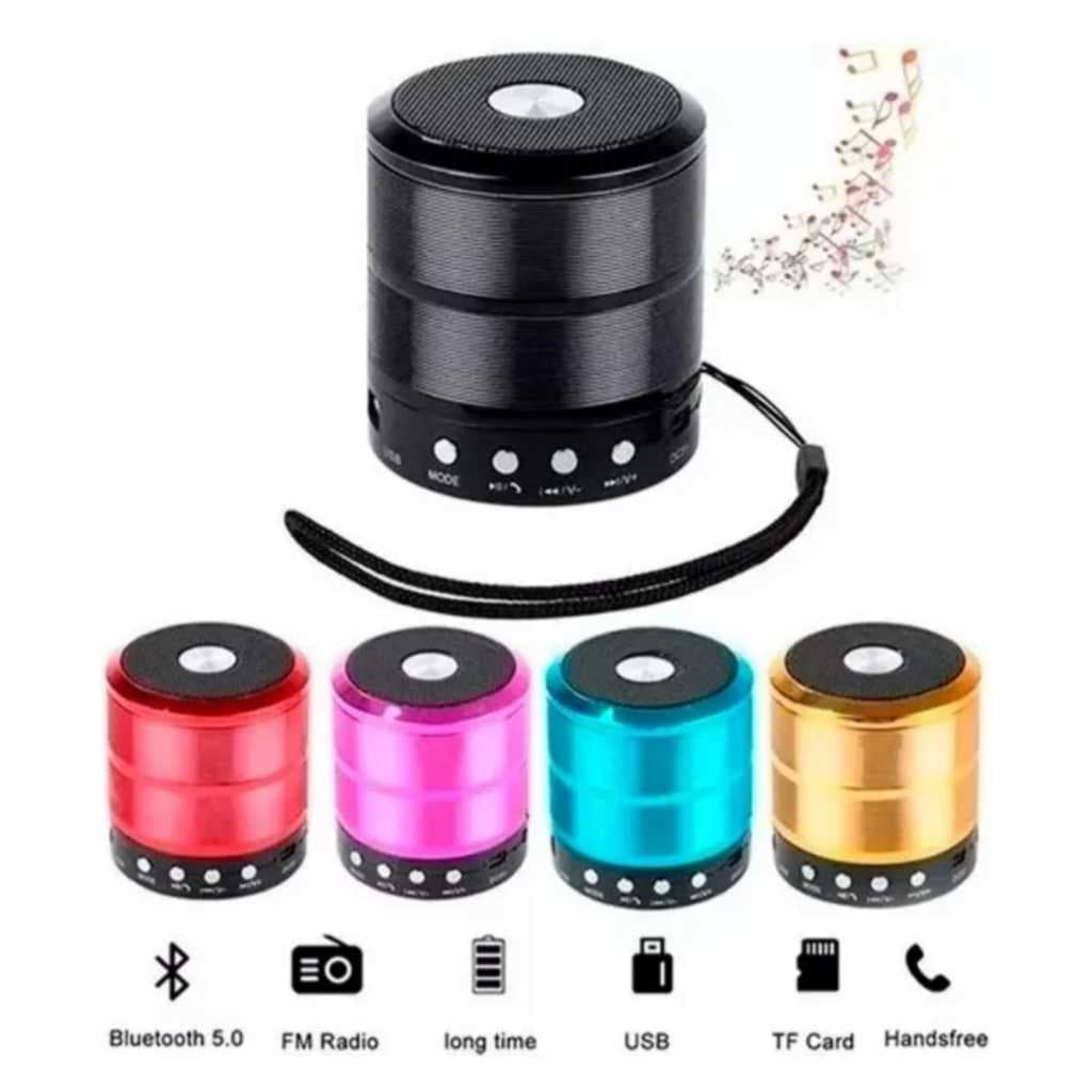 caixinha de som Mini Speaker Ws-887E
