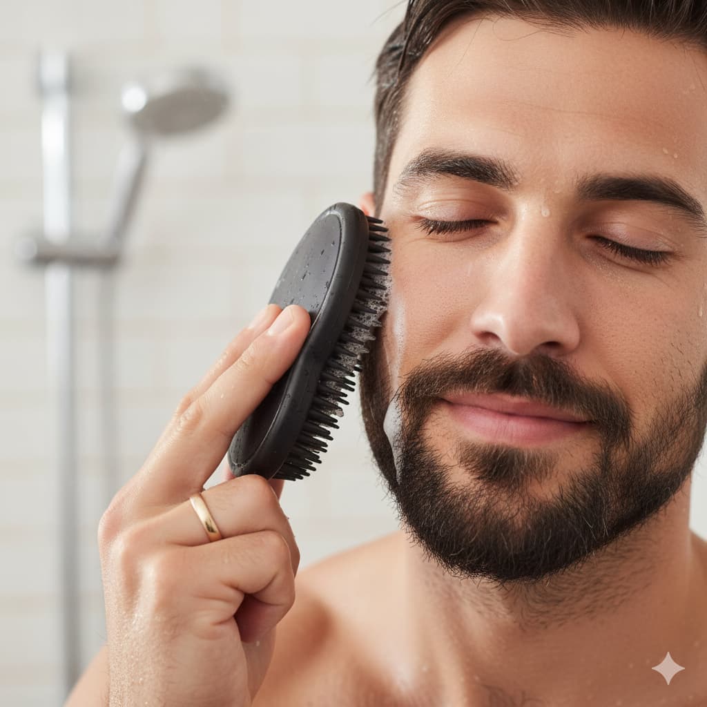 Pente Escova Oval Pata Pata Preta com Cabo 24 Unidades Escova Masculina
