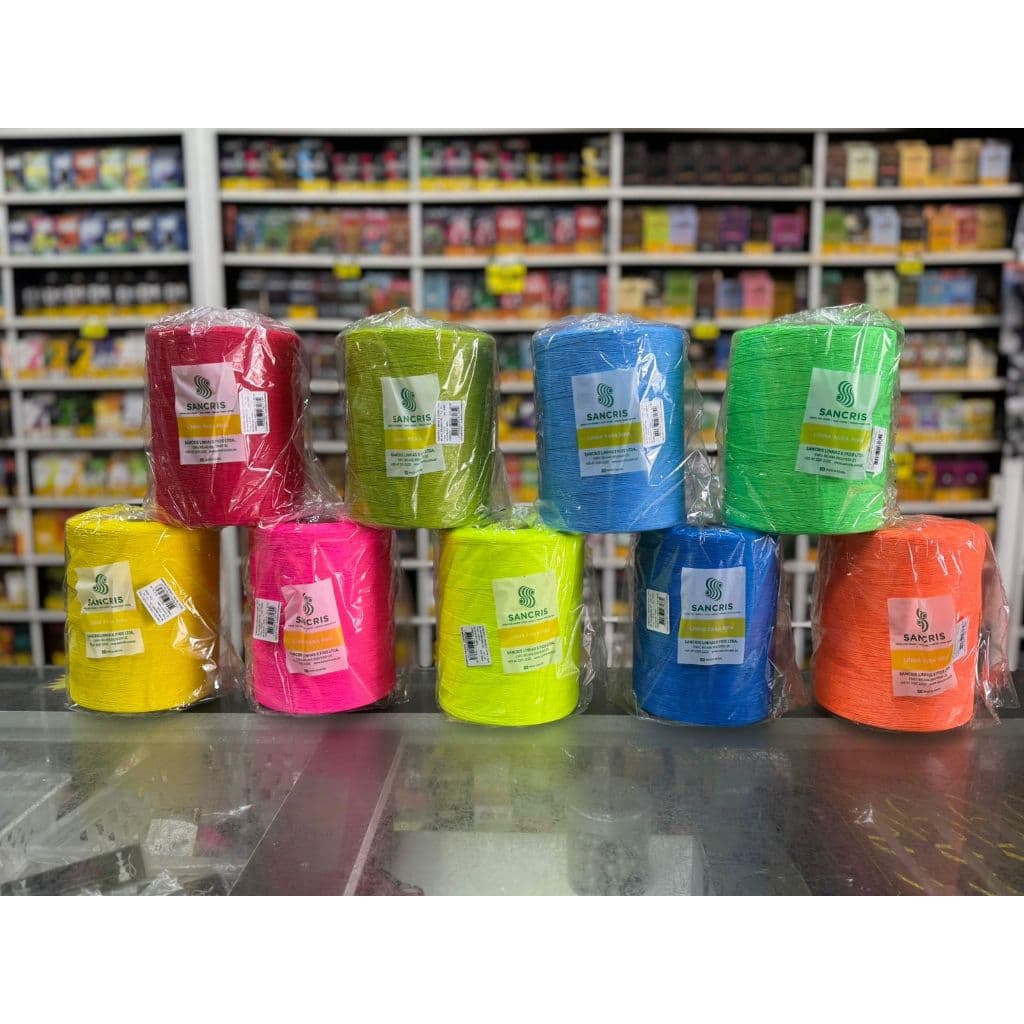 LINHA PARA PIPA SANCRIS FIO 10 12000 JDS FLUORESCENTE