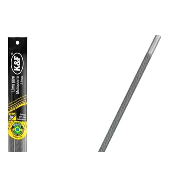 LIMA PARA MOTOSSERRA REDONDA K&F 8x3/16'' - 1UN.