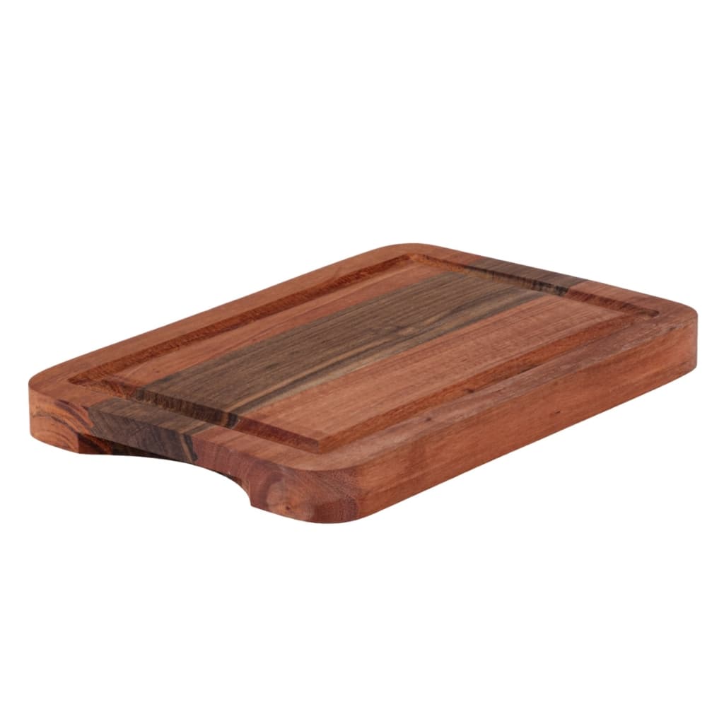 Tábua De Corte Para Carne Churrasco Legumes Frutas Cozinha Tábua Em Madeira Retangular 30x20cm