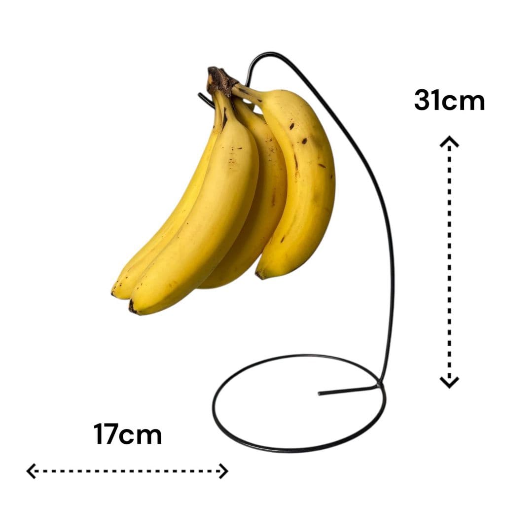 Suporte Suspenso para Bananas – Fruteira em Aço Resistente, Design Moderno