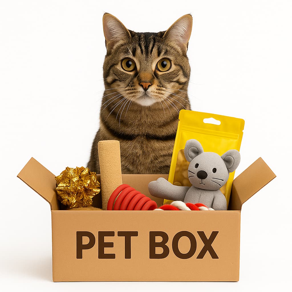 brinquedos para gatos Box Surpresa para Gato – Diversão e Mimos em Cada Caixa
