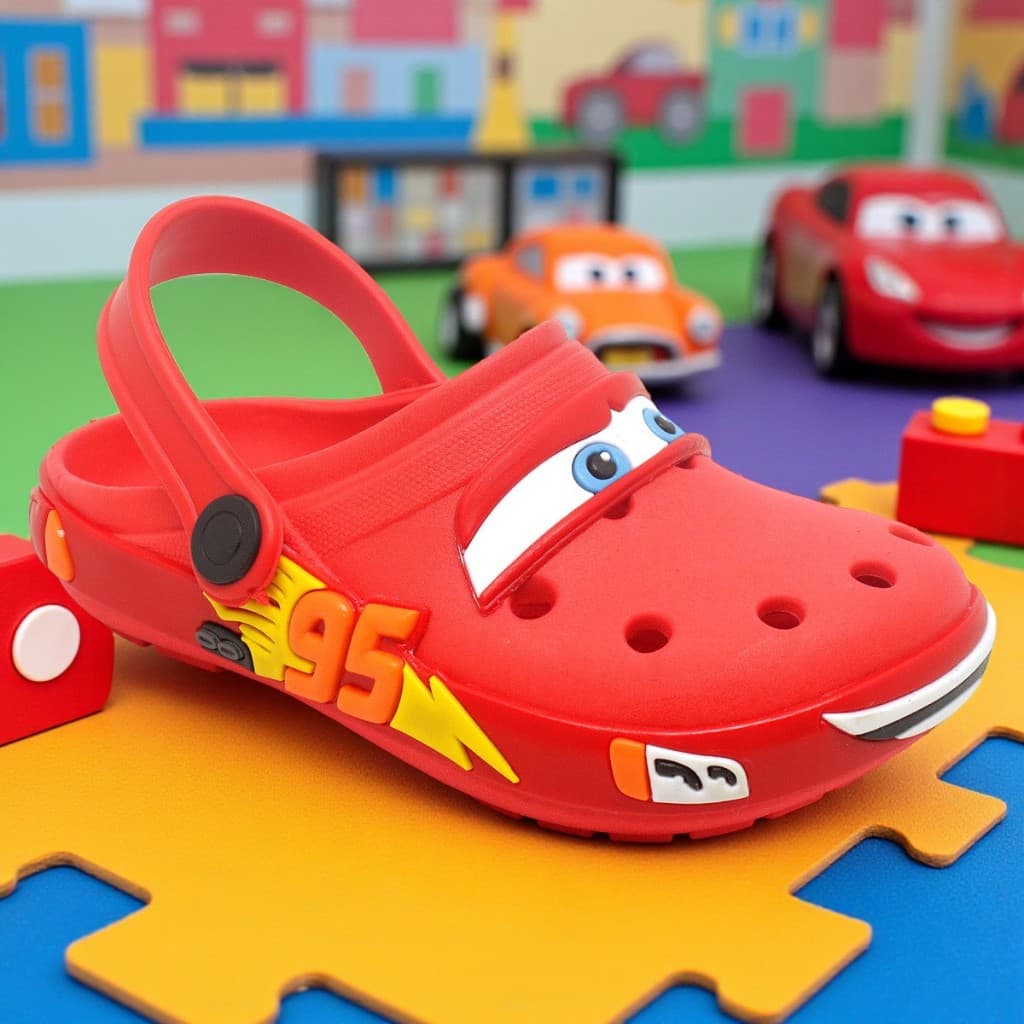 Sandália Masculino Confortável Infantil Carros Promoção Menino Criança Original